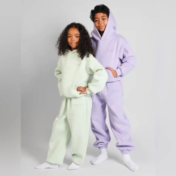 NEW COMFRT KIDS HOODIE TOP L LARGE LAVENDER - Picture 4 of 6